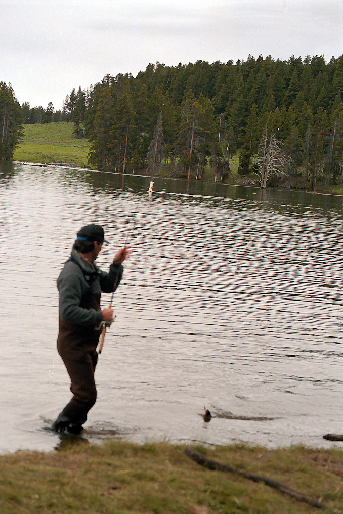 Yellowstone Lake Fishing   Yellowstone Lake, Yellowstone National Park