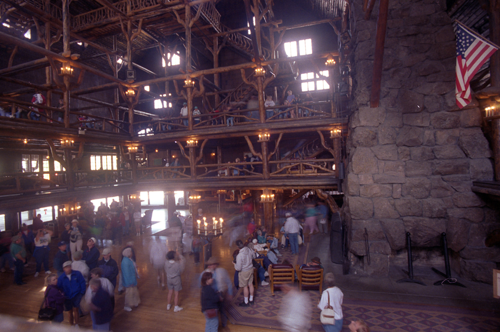 Old Faithful Inn   Upper Geyser Basin, Yellowstone National Park