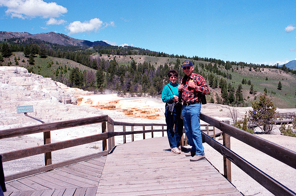    Mammoth Hot Springs Area, Yellowstone National Park