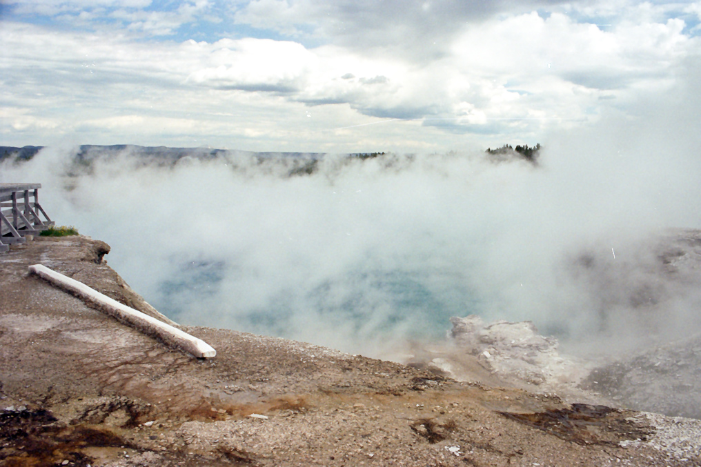 Excelsior Geyser   Midway Geyser Basin, Yellowstone National Park