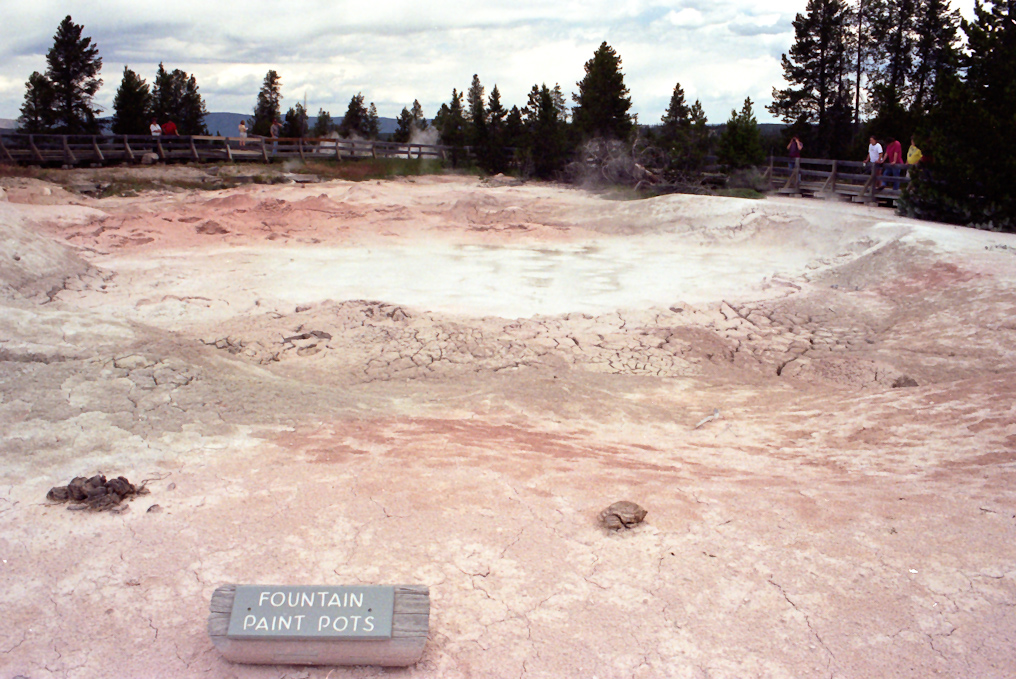    Fountain Paint Pots Area, Yellowstone National Park