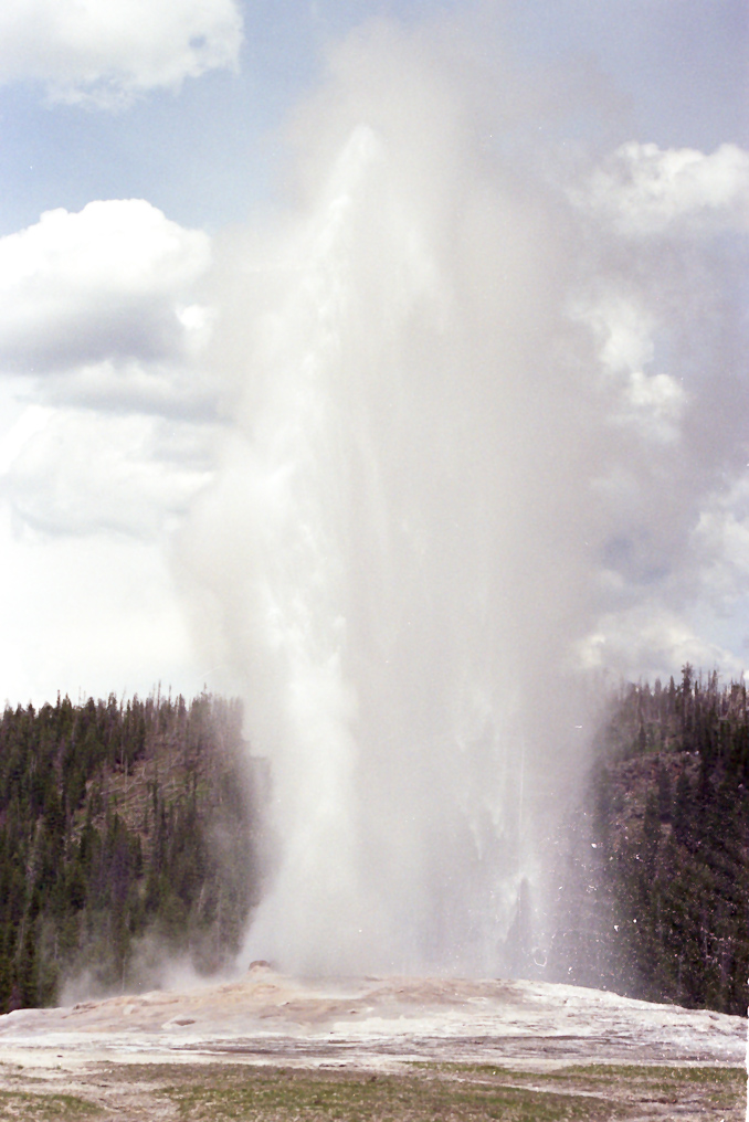 Old Faithful Geyser   Upper Geyser Basin, Yellowstone National Park