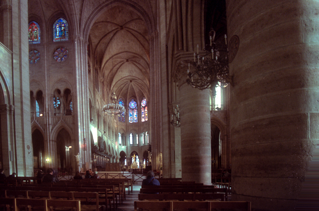 Notre Dame Interior   Notre Dame