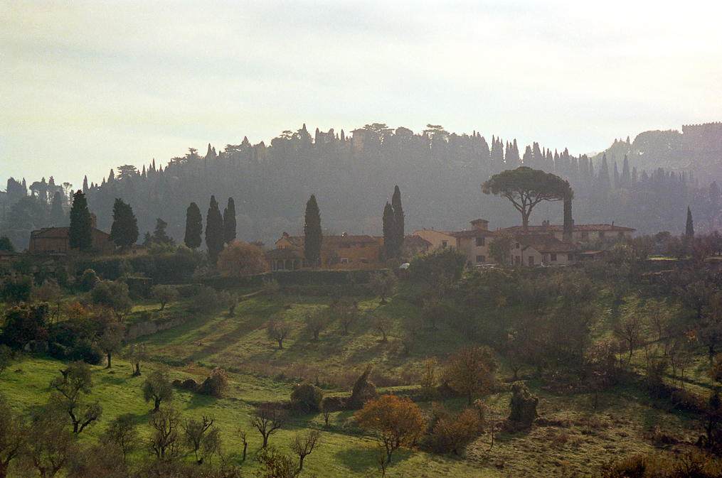 Tuscan Hillside View    Boboli Gardens