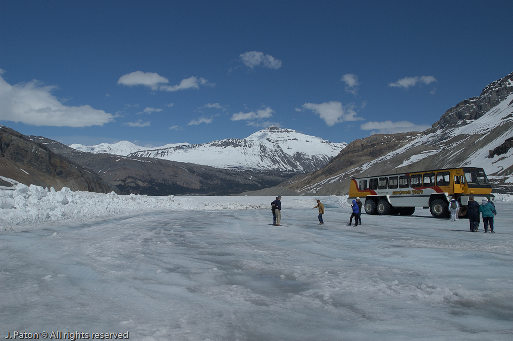 Snow Coach Ride   Columbia Icefield, Banff National Park, Alberta Canada