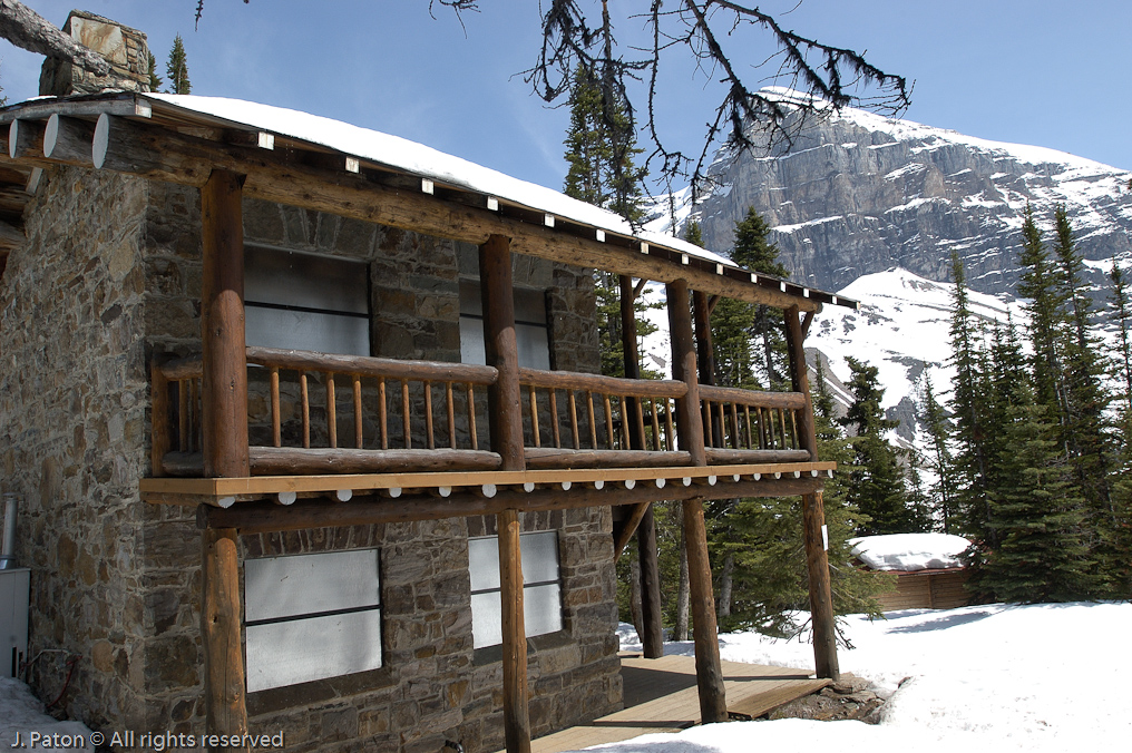 Plain of the Six Glaciers Teahouse   Lake Louise, Banff National Park, Alberta, Canada