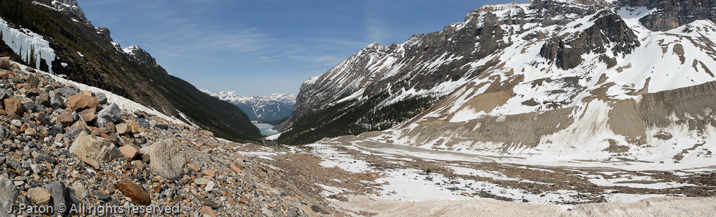 Far Behind Lake Louise   Banff National Park, Alberta, Canada
