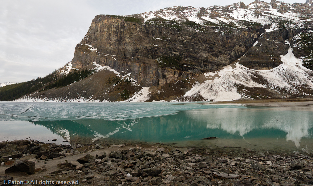 Far End of Lake Louise   Lake Louise, Banff National Park, Alberta, Canada