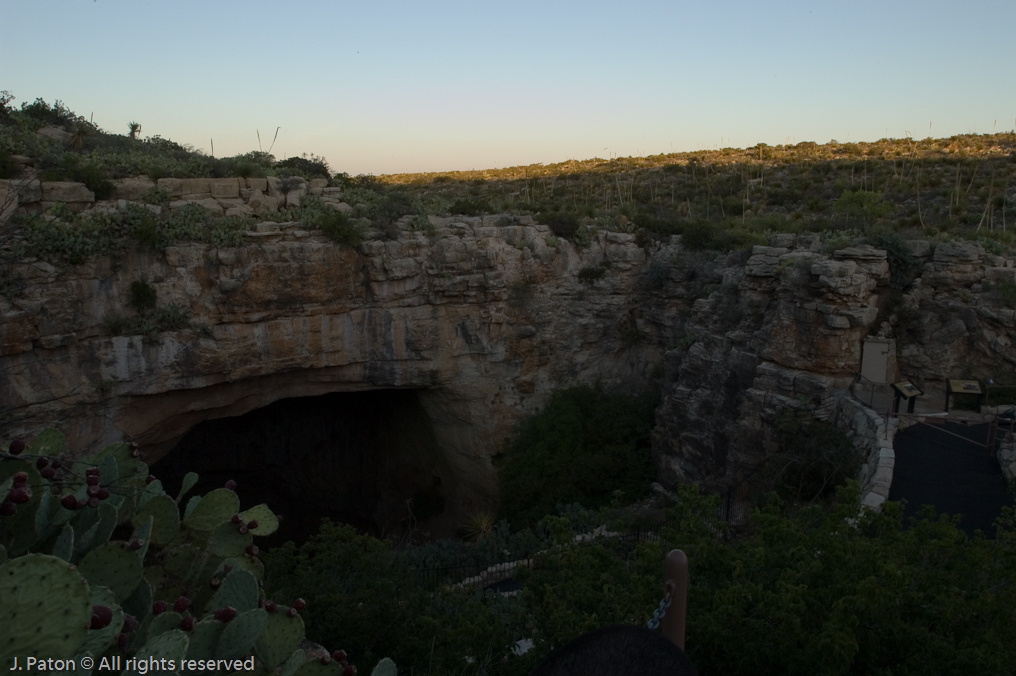 Waiting for the Bats   Carlsbad Caverns National Park, New Mexico
