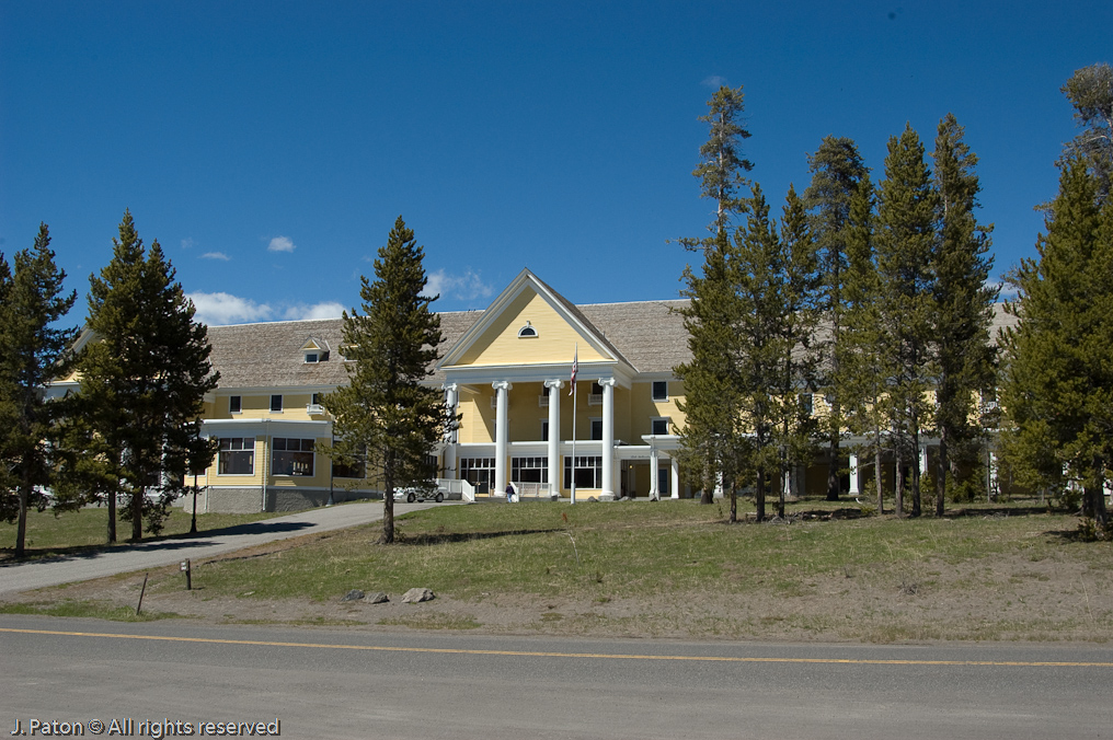 Lake Hotel Exterior   Yellowstone National Park, Wyoming