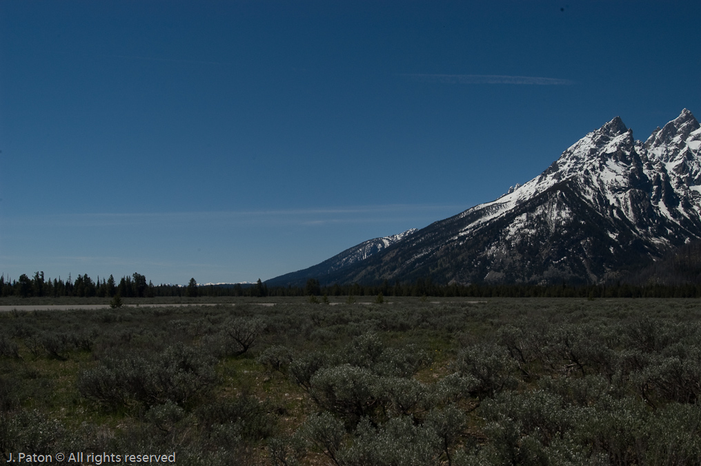 Teton Mountain Range   Grand Tetons National Park, Wyoming