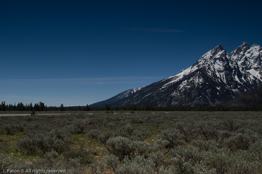 Teton Mountain Range   Grand Tetons National Park, Wyoming