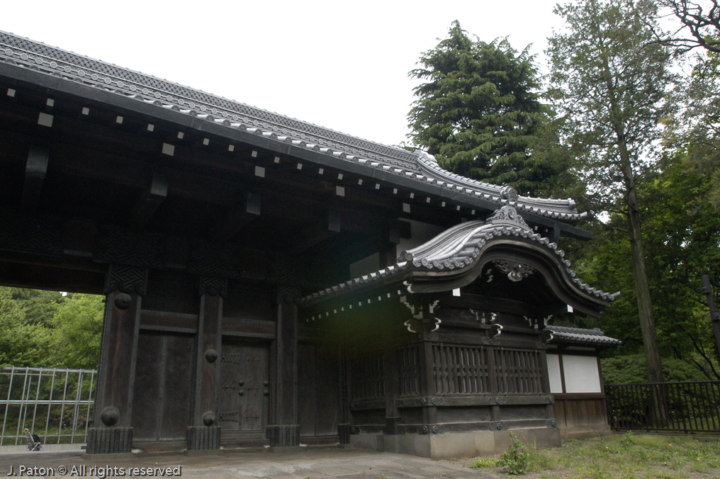 Black Gate (Kokumon)   Ueno Park, Tokyo, Japan