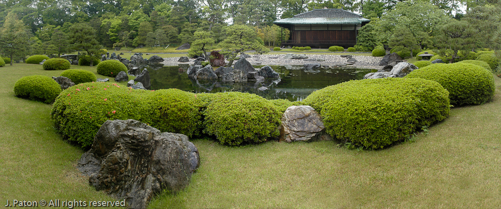 Seiryū-en Garden, Nijō Castle   Kyoto, Japan
