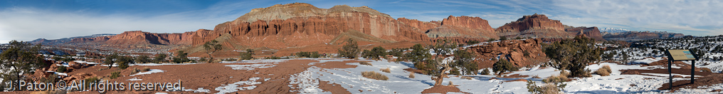 Panorama Point   Capitol Reef National Park, Utah
