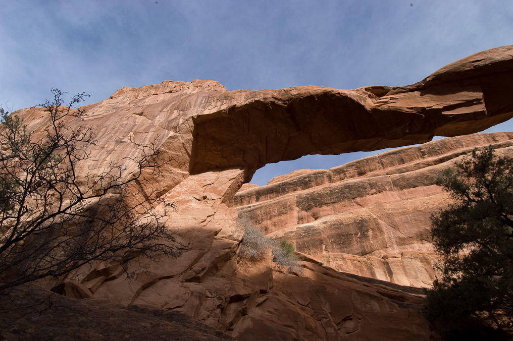 Wall Arch Before the Collapse   Arches National Park, Utah