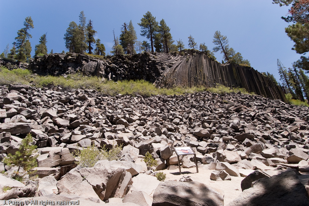 The Viewing Spot   Devils Postpile National Monument, California