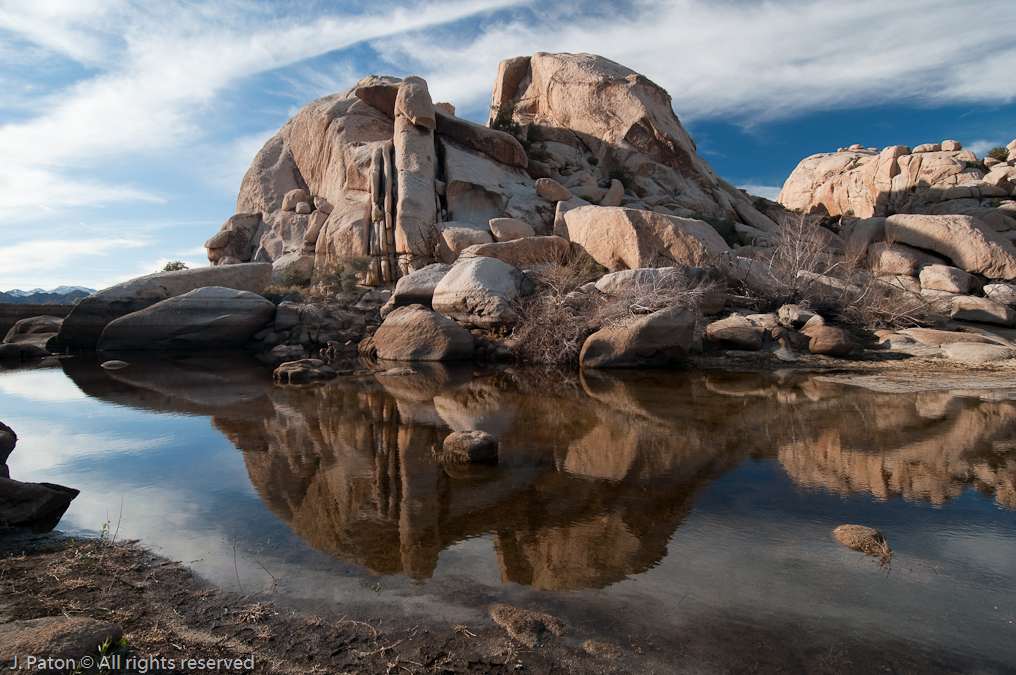 Even More Reflections   Barker Dam Area, Joshua Tree National Park, California