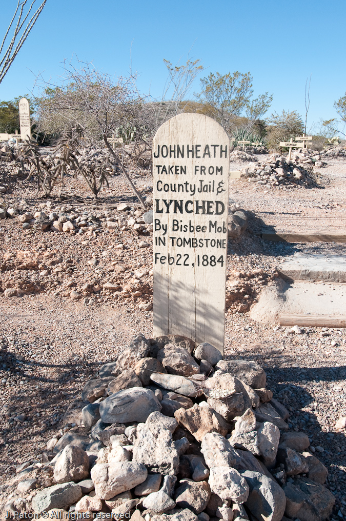    Boothill Graveyard, Tombstone, Arizona
