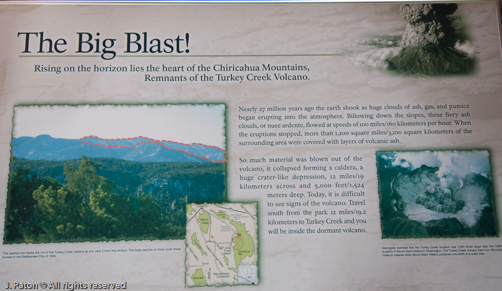 More Signs at Massai Point   Chiricahua National Monument, Arizona