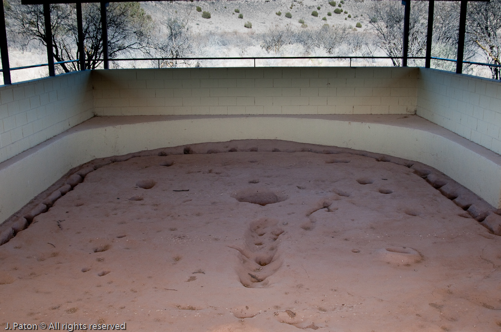 Hohokam Pit House   Montezuma Well, Montezuma Castle National Monument, Arizona