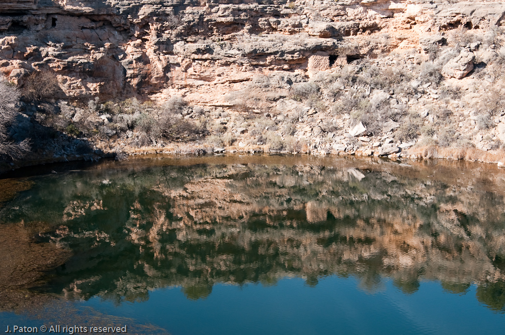 Ruins and Reflections   Montezuma Well, Montezuma Castle National Monument, Arizona