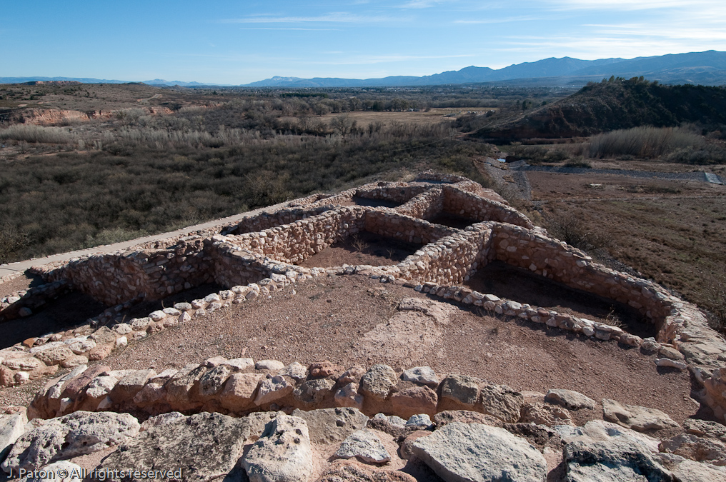 Look Down While Heading to the Top   Tuzigoot National Monument, Arizona