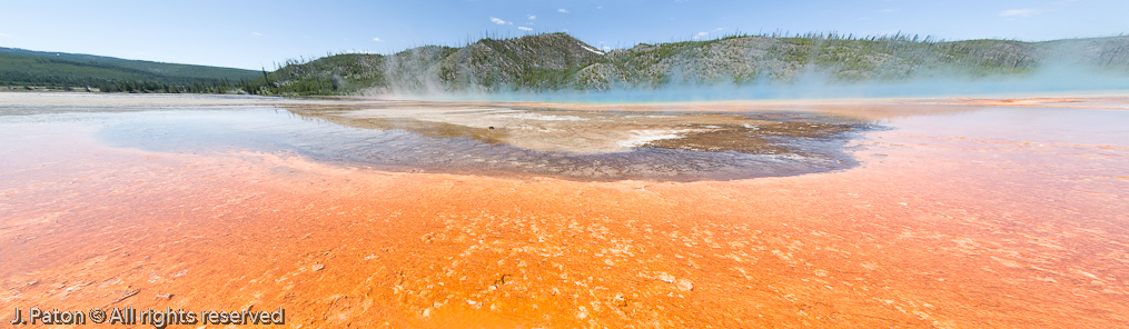 Grand Prismatic Spring   Midway Geyser Basin, Yellowstone National Park