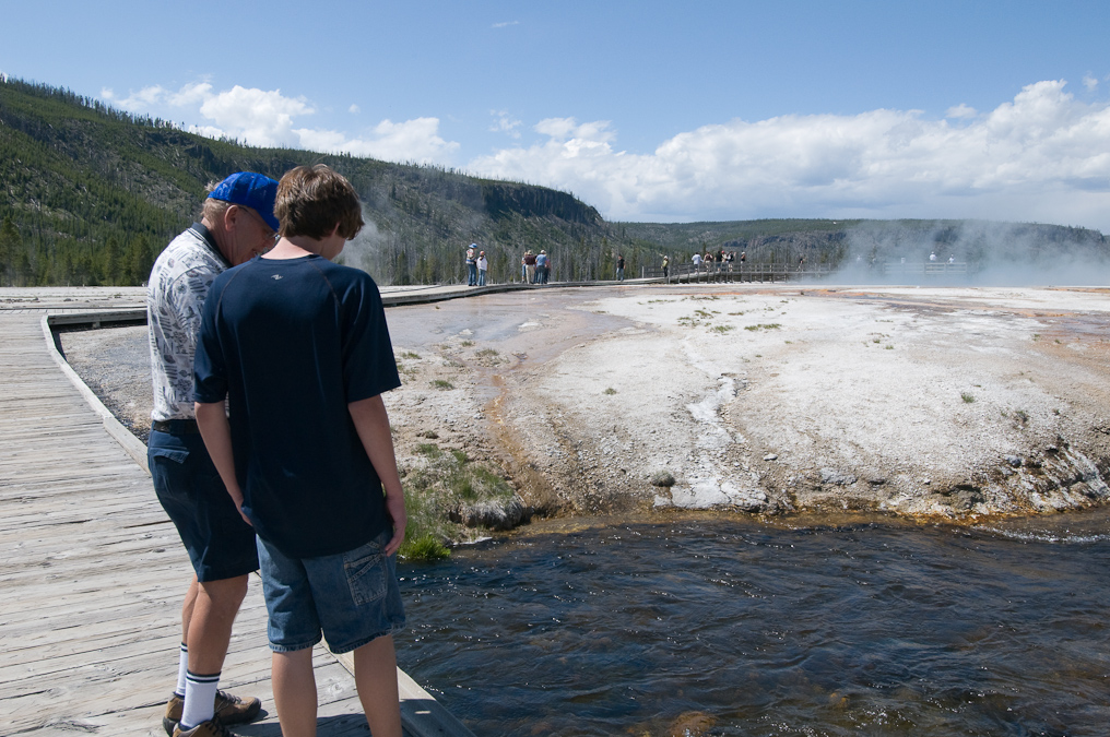    Black Sand Basin,  Yellowstone National Park
