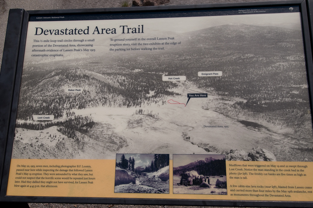 Devastated Area   Lassen Volcanic National Park