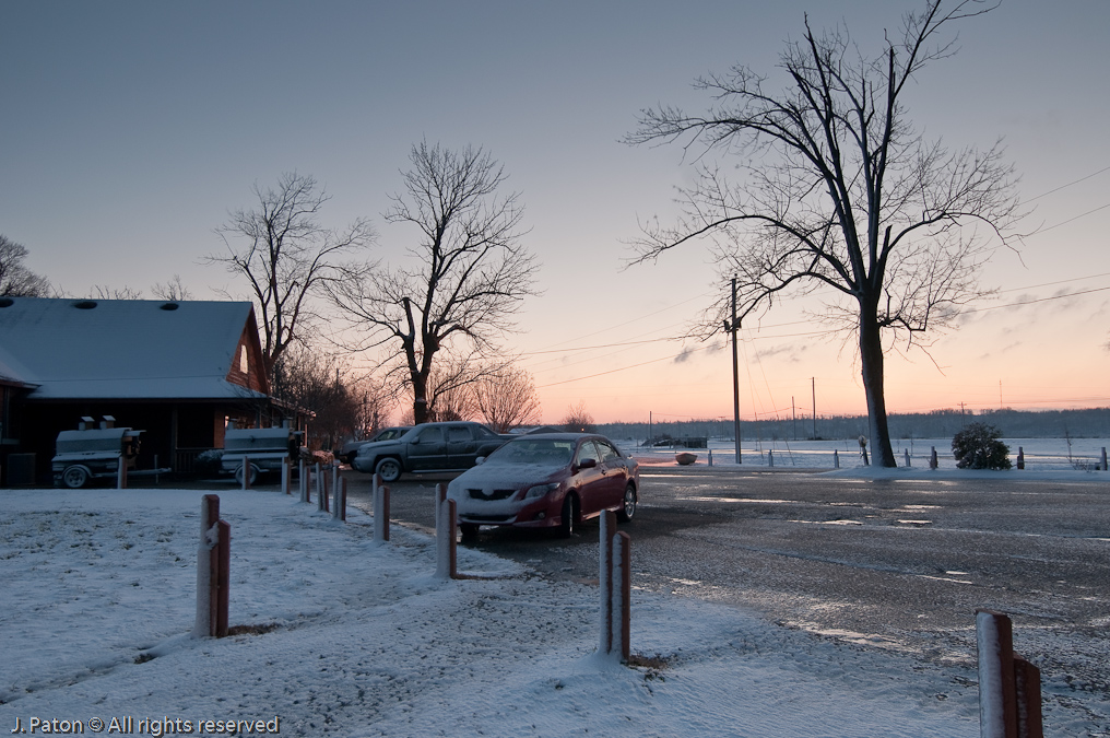 Dawn   Blue Bank Resort Near Reelfoot Lake, Tennessee