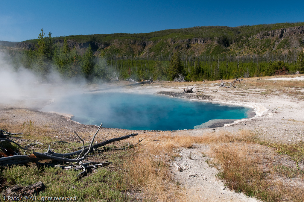 Gem Pool   Upper Geyser Basin, Yellowstone National Park, Wyoming