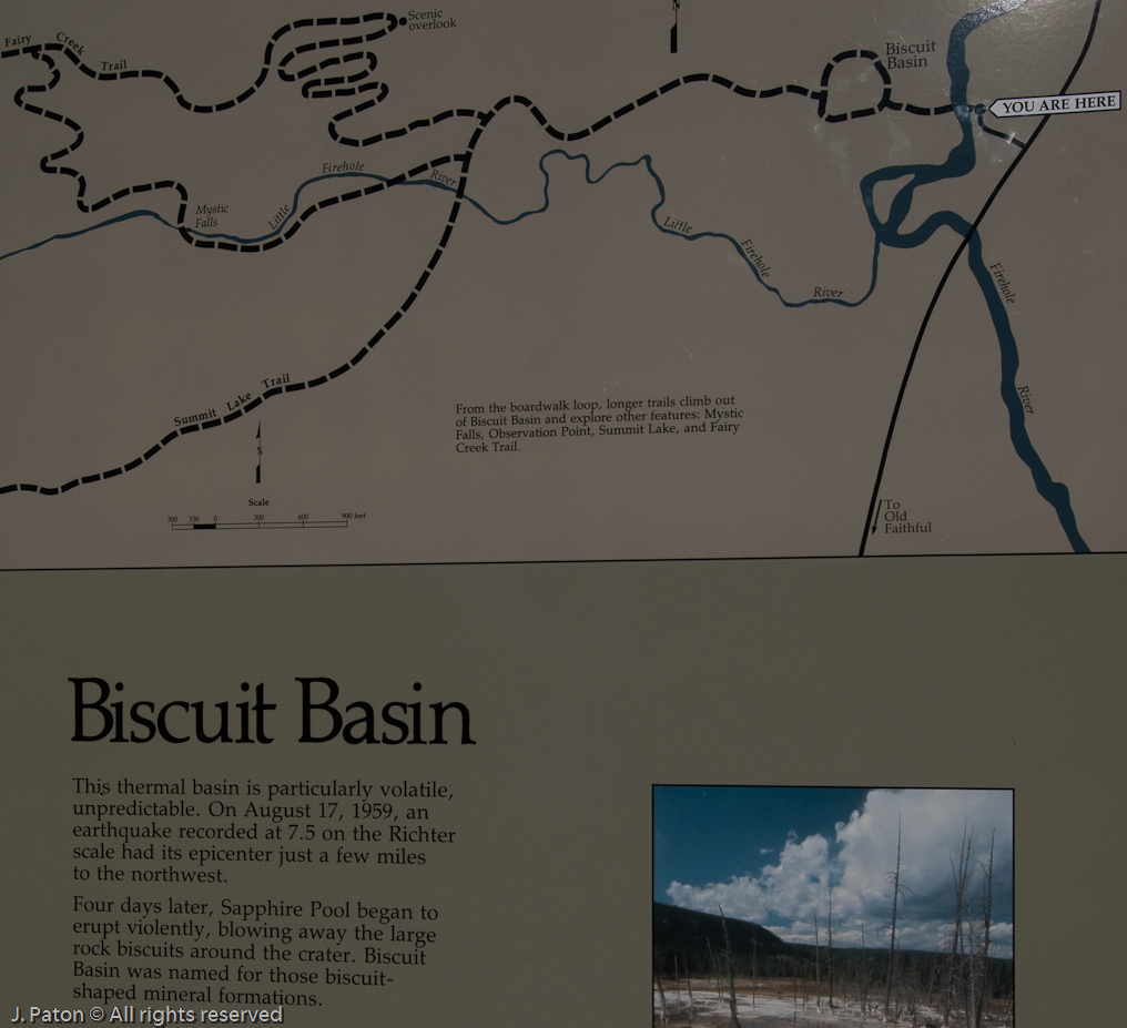    Biscuit Basin, Yellowstone National Park, Wyoming