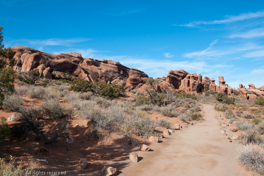Landscape Arch   Devils Garden Trail, Arches National Park, Utah