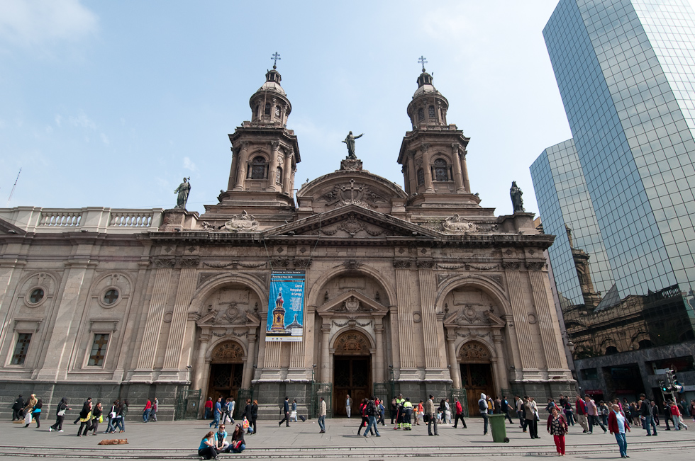 Santiago's Metropolitan Cathedral   Plaza de Armas, Santiago, Chile
