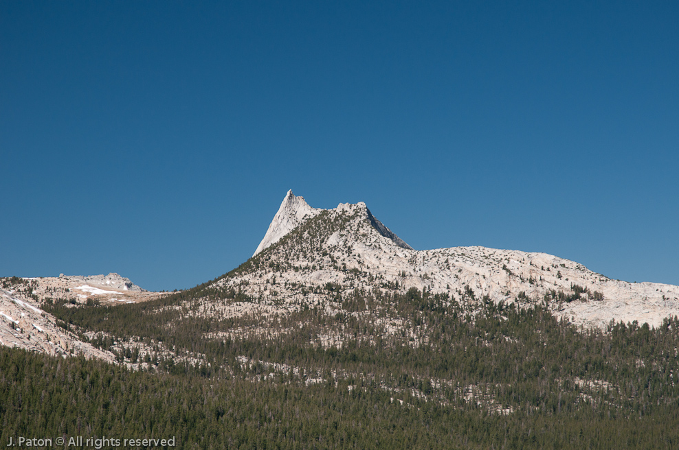 Cathedral Peak from Lembert Dome   Lembert Dome, Yosemite National Park, California