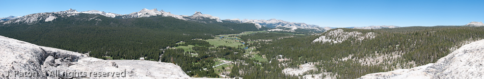 Toulumne Meadows from Lembert Dome   
