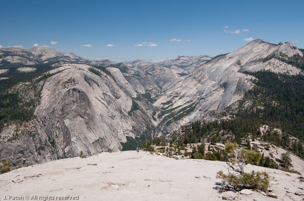 Near the to of the Sub-dome   Yosemite National Park, California