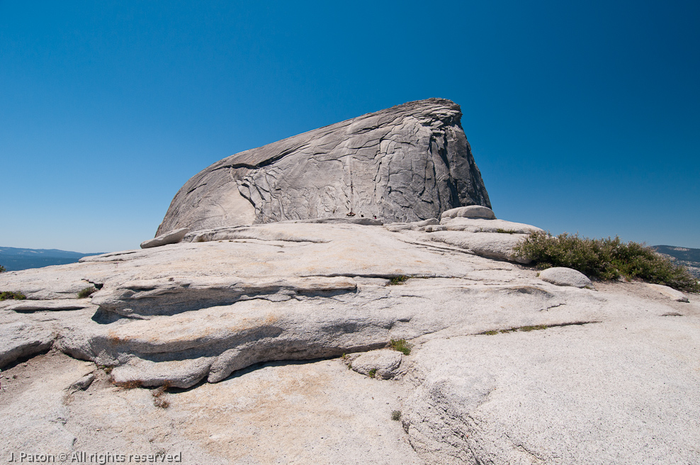 First View of the Cables on Half Dome   Yosemite National Park, California