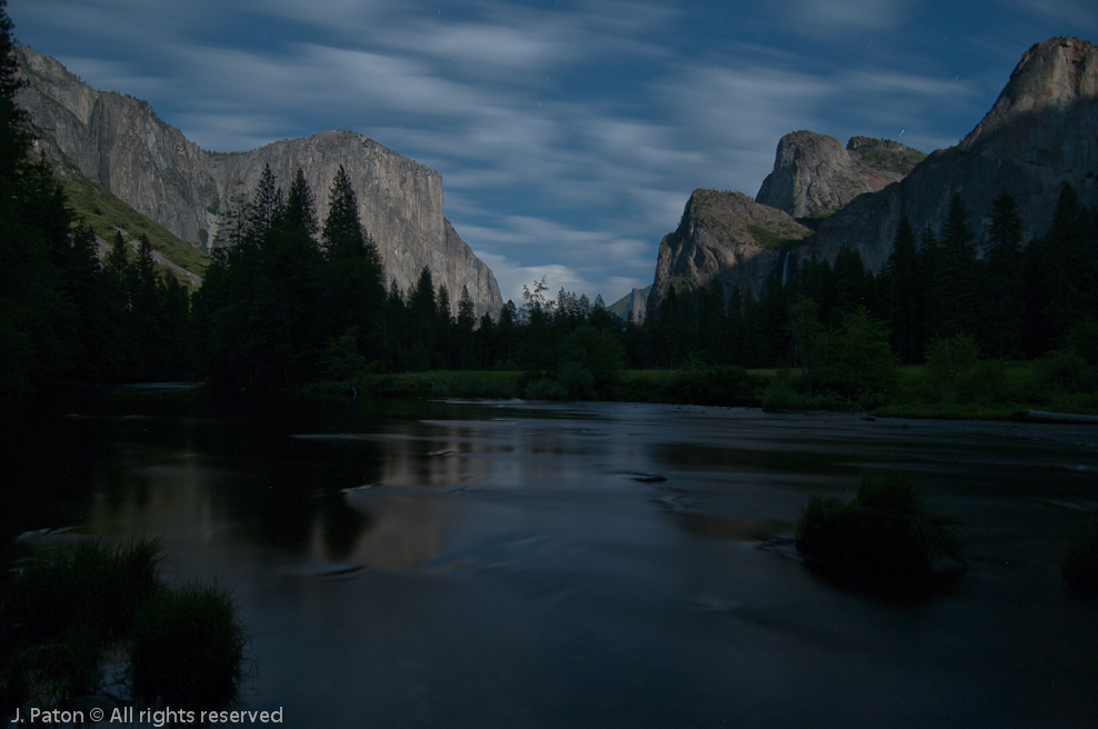 Yosemite Valley at Night   