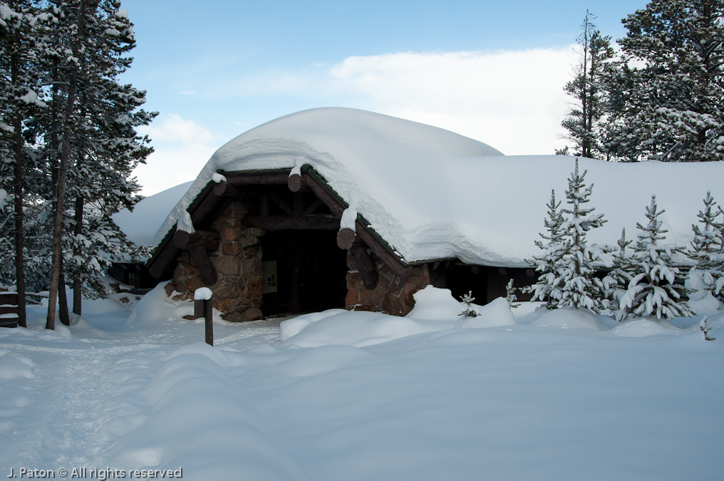 Norris Geyser Basinc Visitors Area   Norris Geyser Basin, Yellowstone National Park, Wyoming