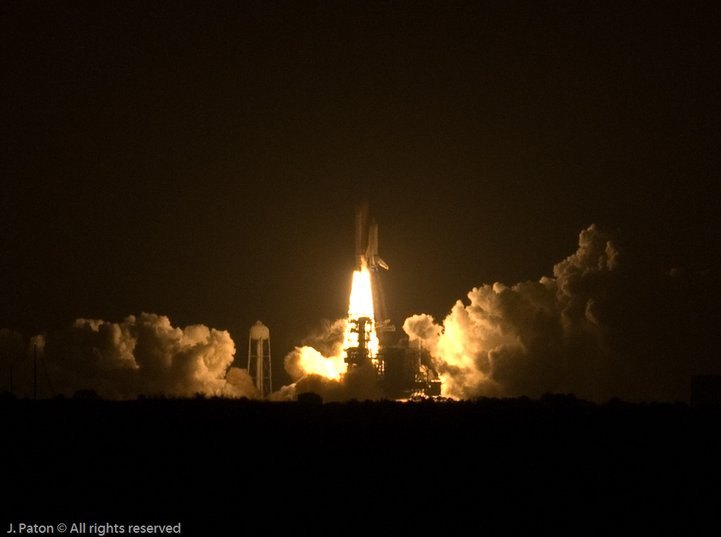 Launch of Space Shuttle Endeavour (STS-126)   Titusville, Florida